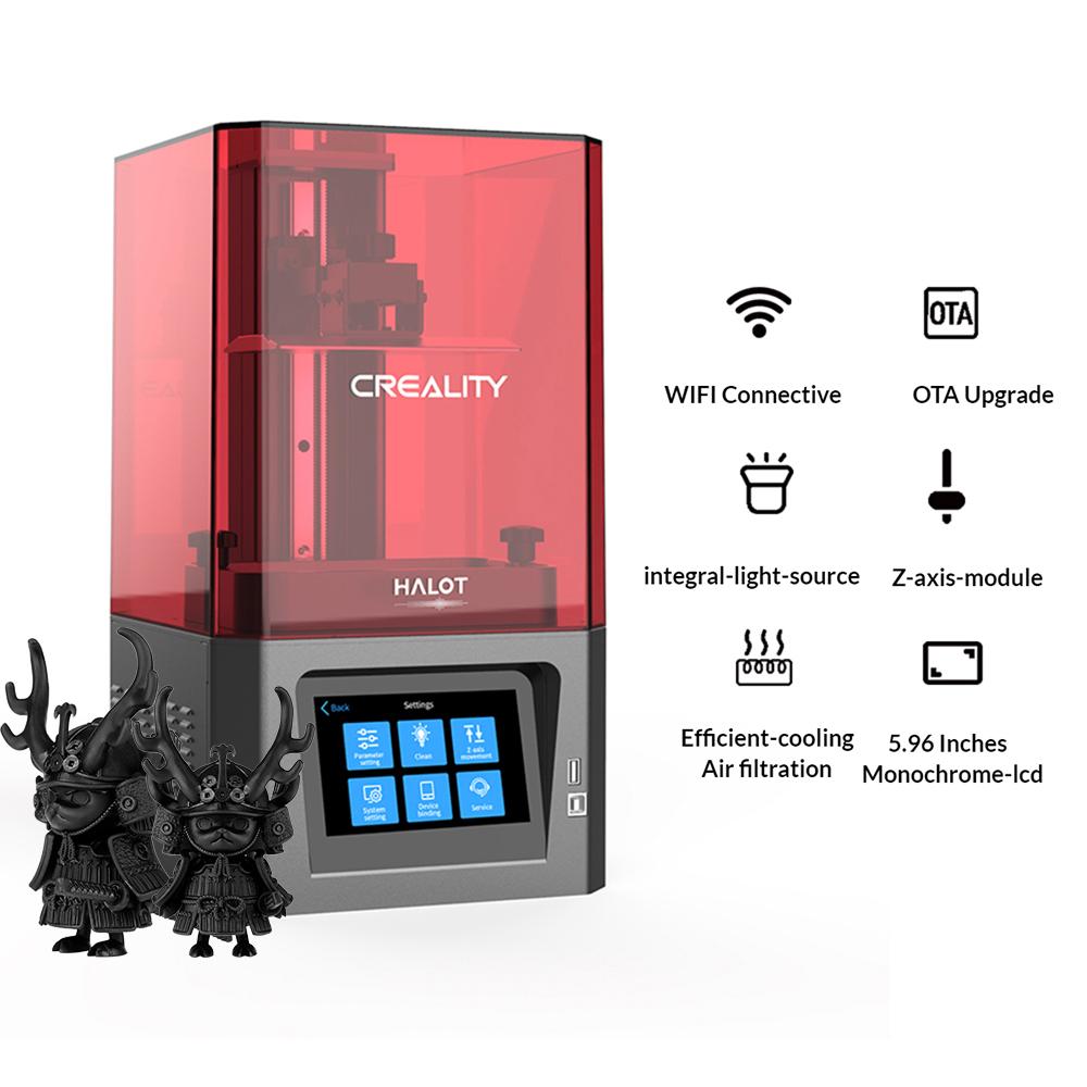 Creality HALOT ONE Resin 3D Printer - Box & LYCHEE SLICER