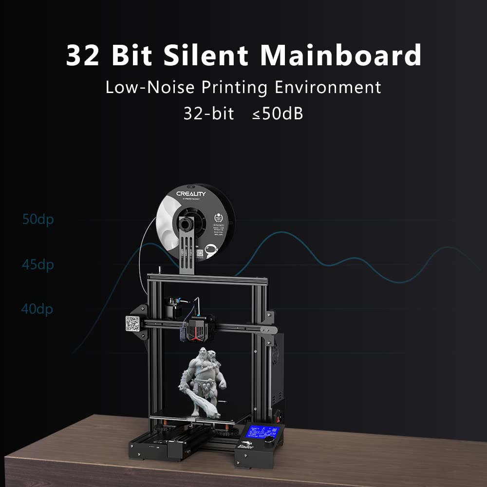 Imprimante 3D officielle Creality Ender 3 V2 Neo - Mise à niveau de Ender 3  V2 avec kit de nivellement automatique CR Touch, plate-forme d'impression  en acier PC, extrudeuse Bowden en métal
