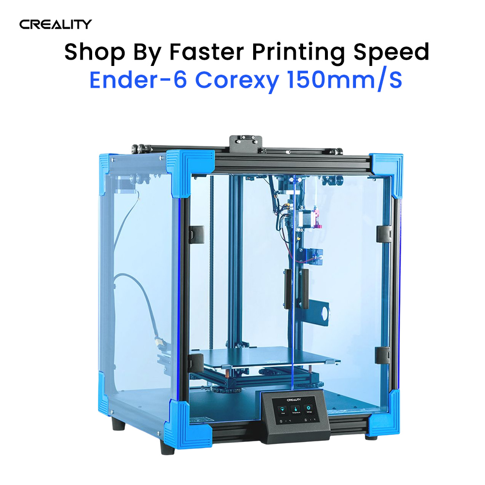 Ender-6 Corexy 3D Printer:150mm/s Printing Speed 250*250*400mm