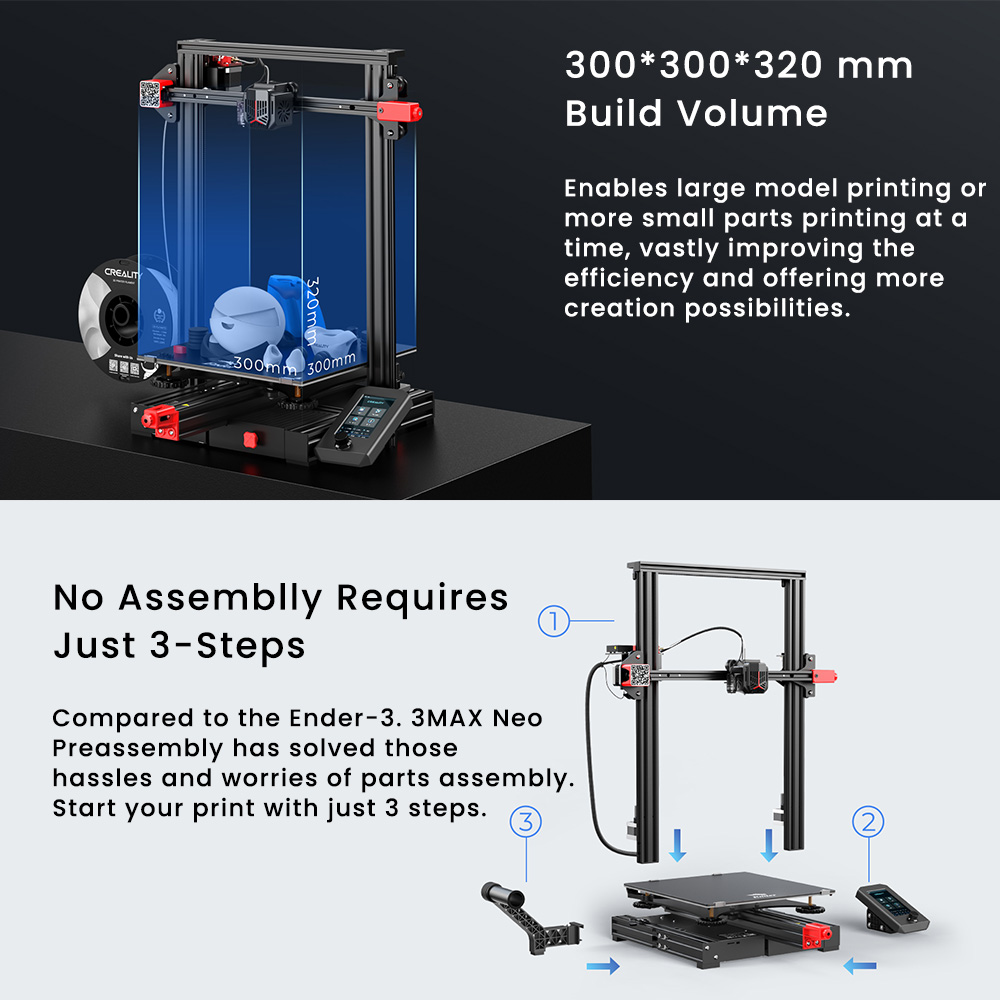 Ender-3 Neo, Ender-3 V2 Neo and Ender-3 Max Neo, which Creality is the  right one for you? - 3D Printing Industry