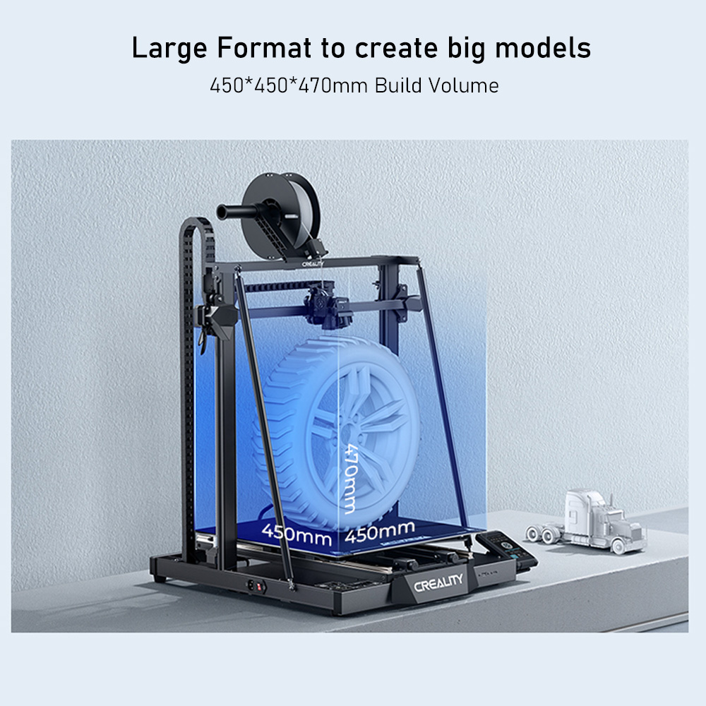 Creality CR-M4 - Imprimante 3D Creality ref CR-M4 pour impression Grand  Format 450X450X470 mm