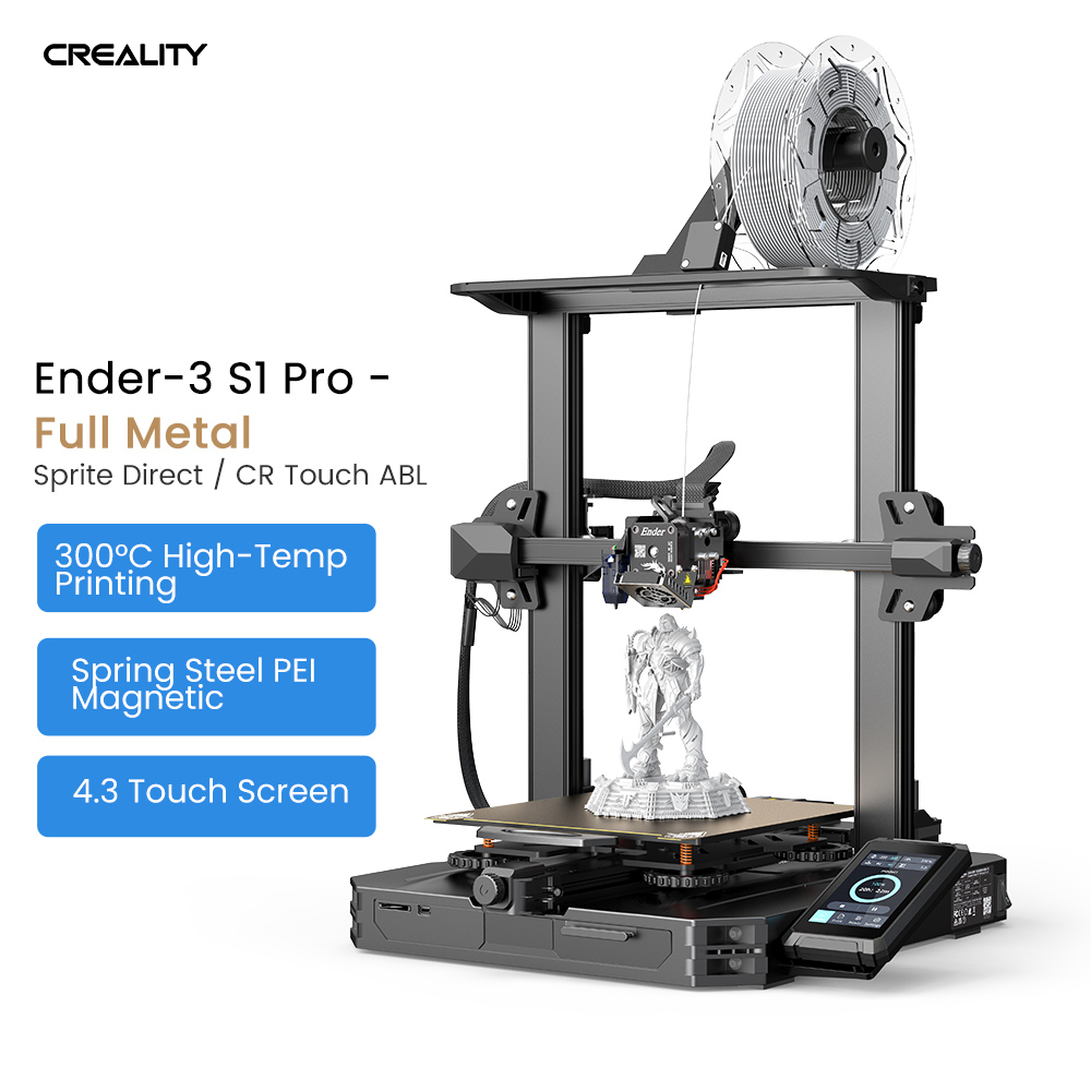 ENDER-3 S1 PRO Shenzhen Creality 3D Technology Co., Ltd, Prototyping,  Fabrication Products
