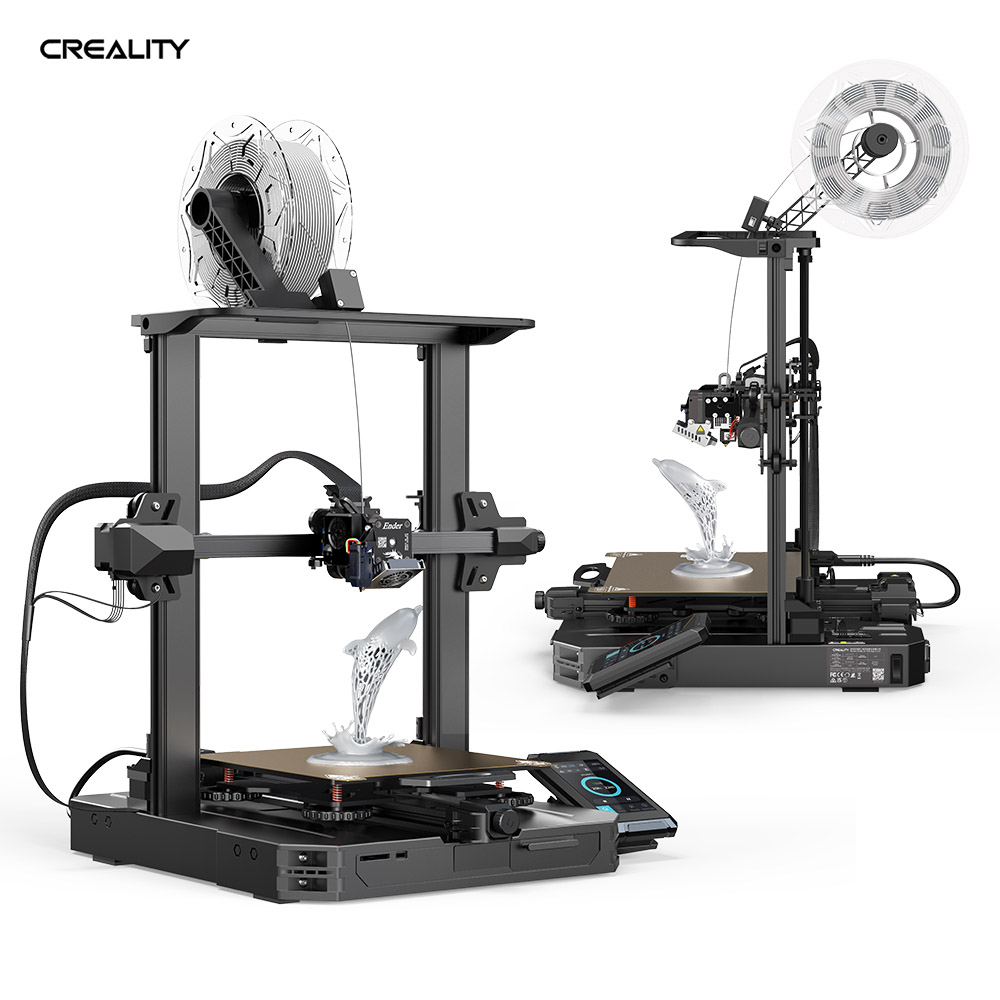Creality Ender-3 S1 Pro 3D Printer with LED Light, 300°C High-Temp Nozzle,  Flexible PEI Spring Printing Platform, CR Touch Auto Leveling, All Metal  Direct Drive Extruder Print Size 8.6×8.6×10.6 Inch 