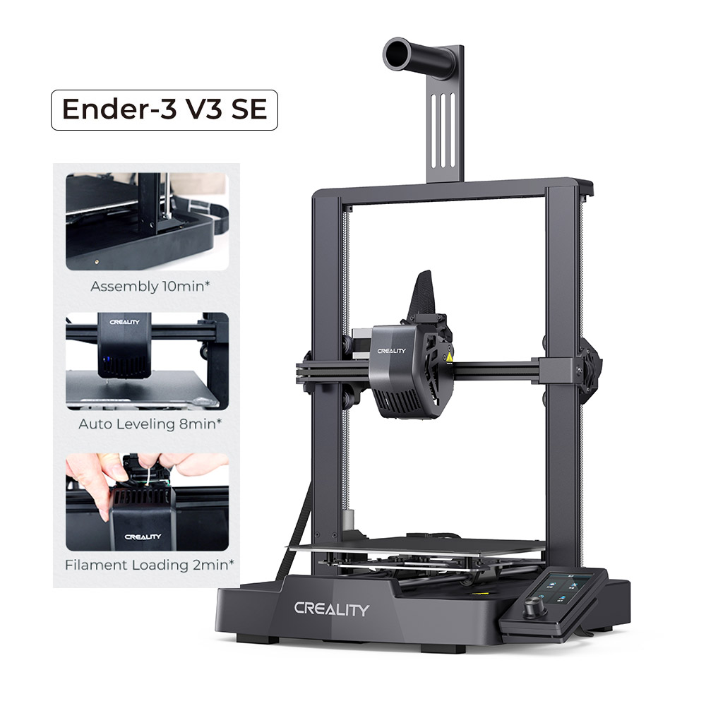 Getting Started With Ender 3v3 Se and First Impressions : 8 Steps -  Instructables