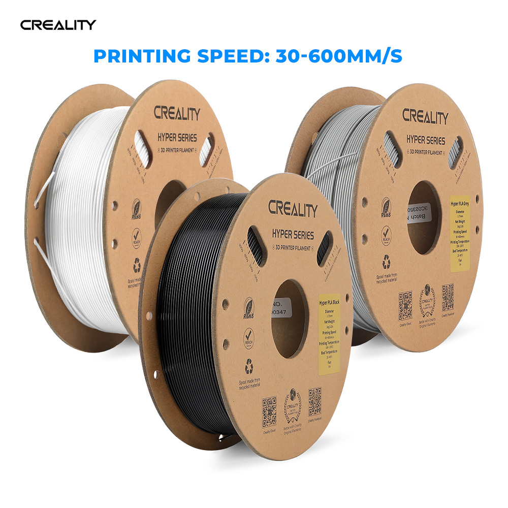 Creality Hyper Series: High speed 3D Printing Filaments