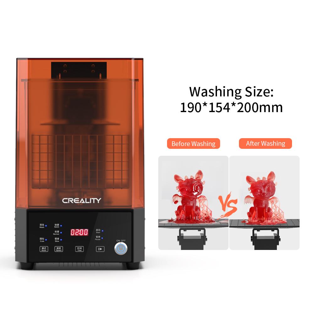Is it worth it? Creality UW-01 wash and cure station for resin prints -  NotEnoughTech