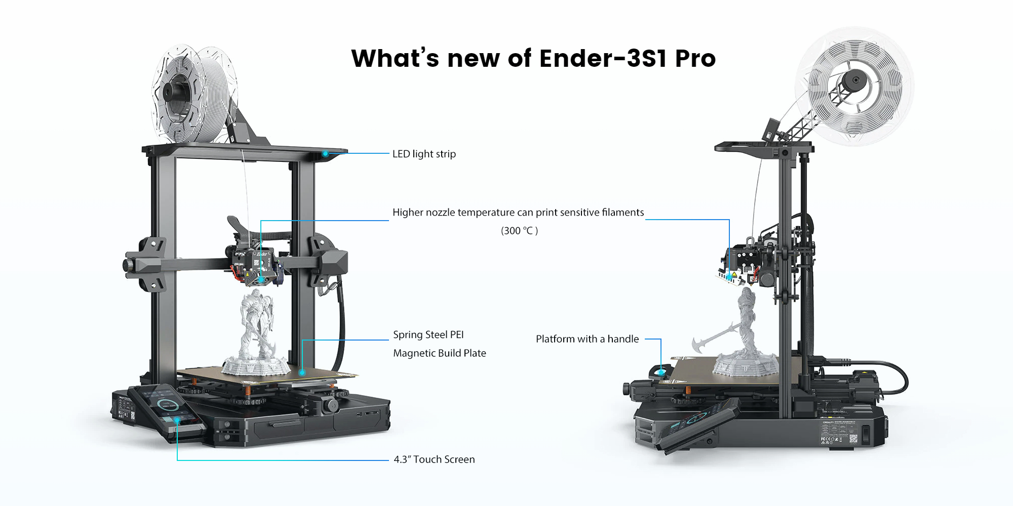 Buy Official Ender 3 S1 Pro Direct Drive 3D Bundles