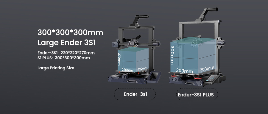 Creality Ender 3 S1 Plus 3D Printer, 3Ding
