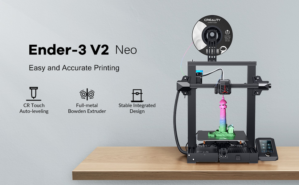 Impresora 3D CREALITY ENDER 3 v2 NEO